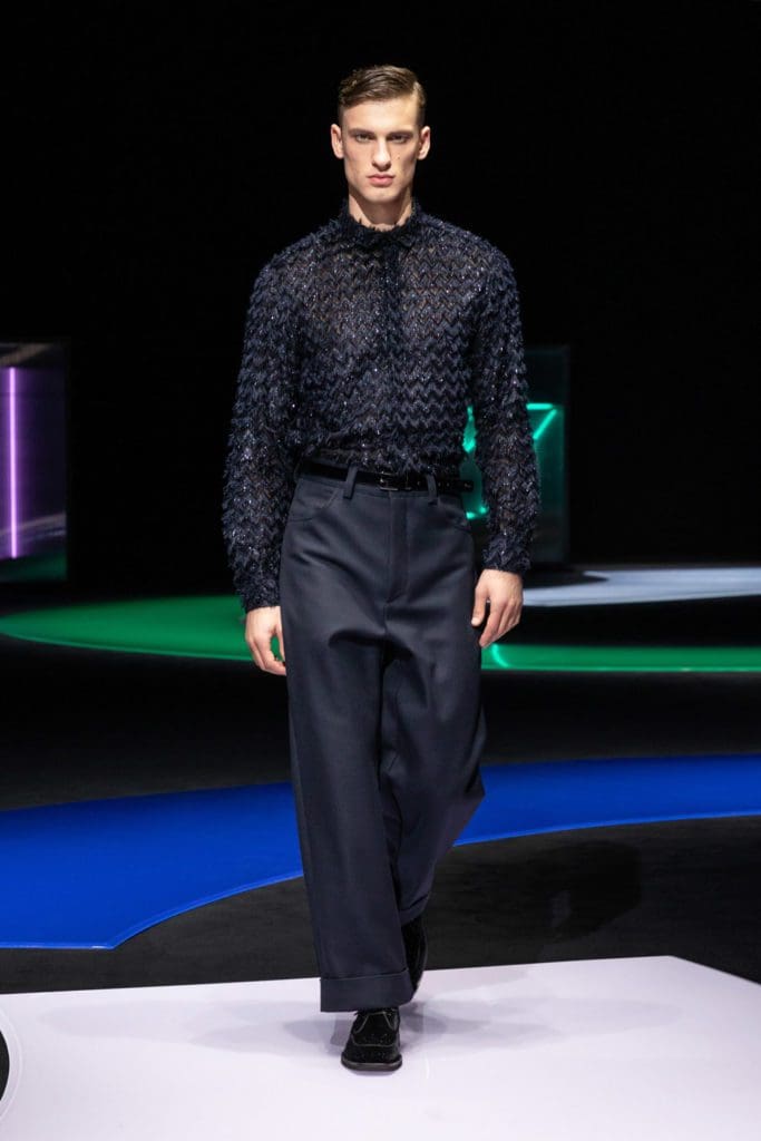 Emporio Armani Fall Winter 2021-2022 "In the mood for pop" by RUNWAY MAGAZINE
