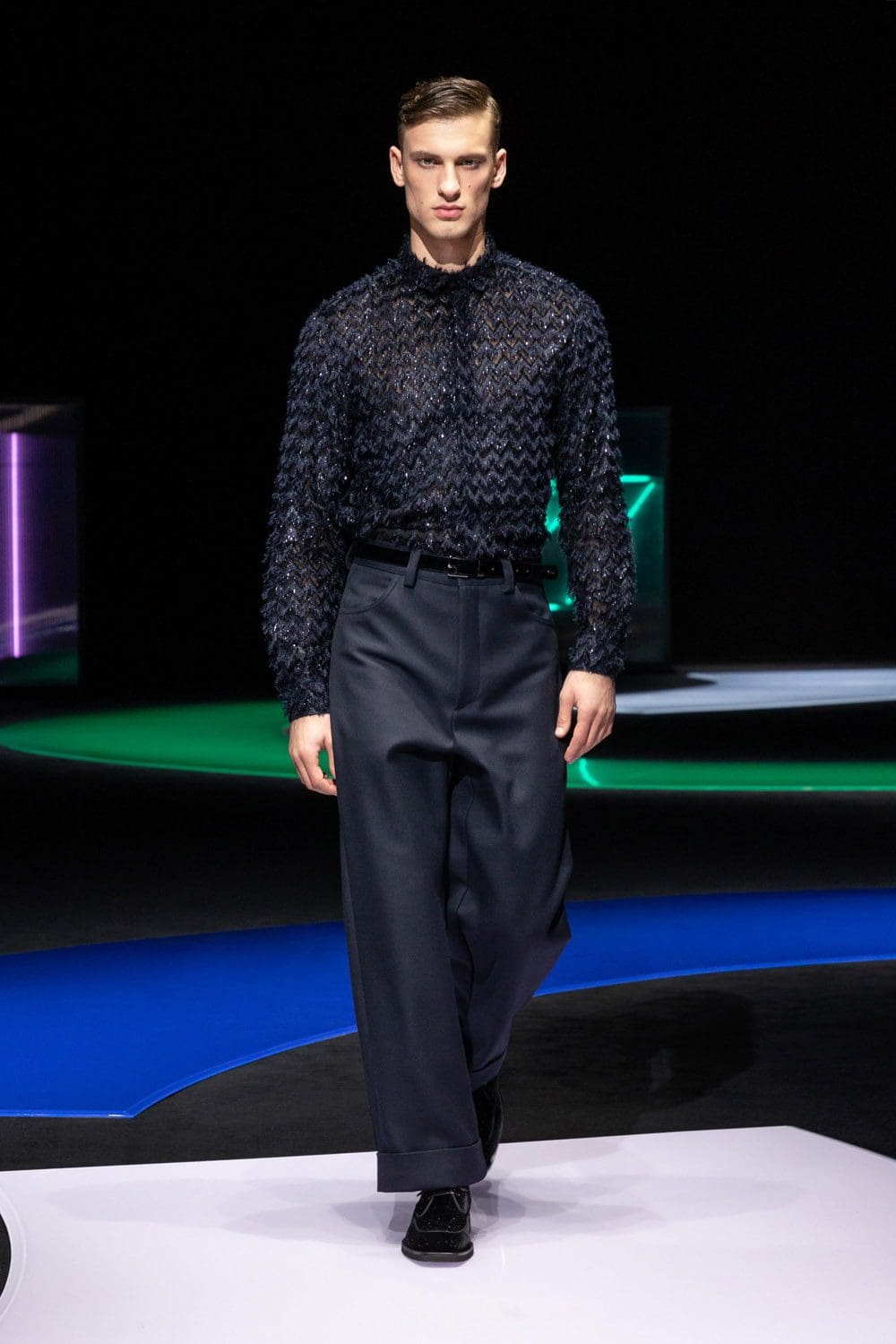 Emporio Armani Fall Winter 2021-2022 "In the mood for pop" by RUNWAY MAGAZINE