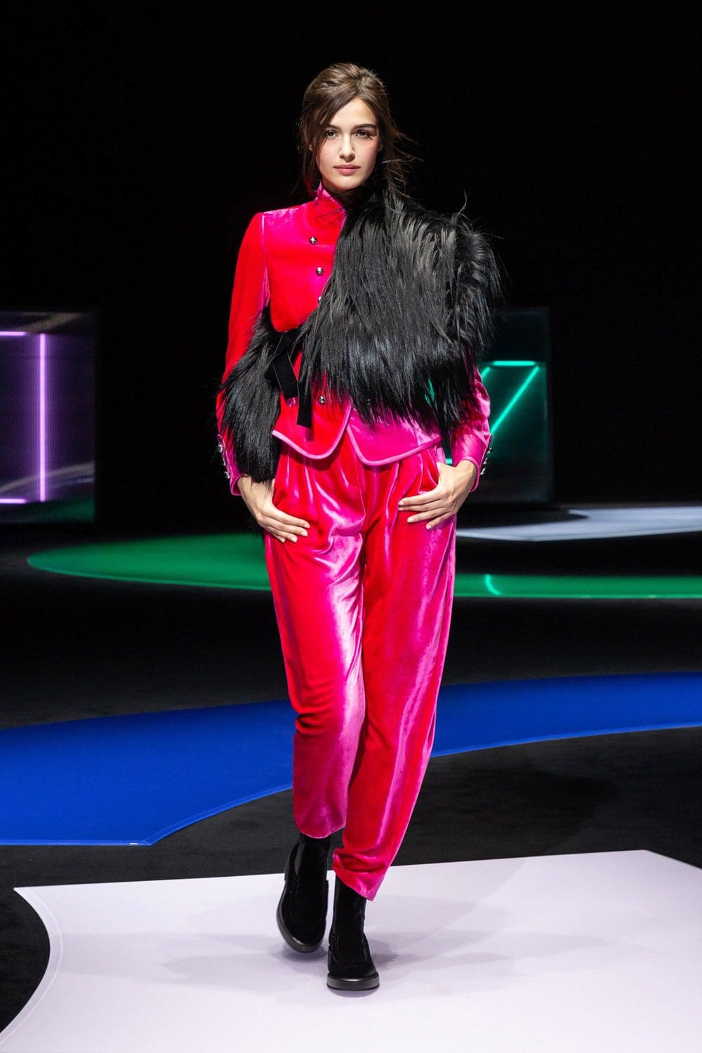 Emporio Armani Fall Winter 2021-2022 "In the mood for pop" by RUNWAY MAGAZINE