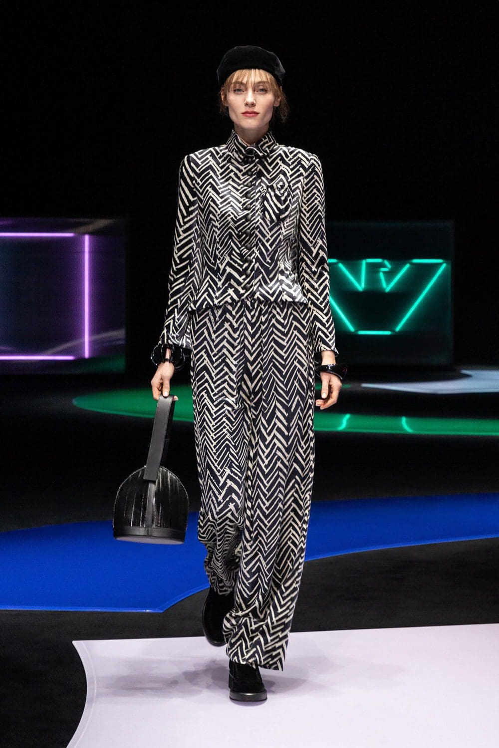 Emporio Armani Fall Winter 2021-2022 "In the mood for pop" by RUNWAY MAGAZINE