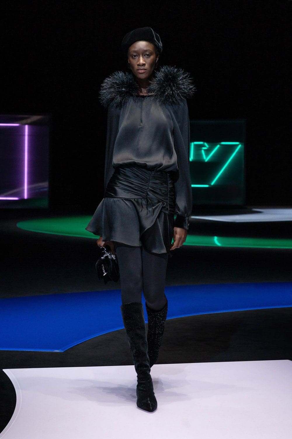 Emporio Armani Fall Winter 2021-2022 "In the mood for pop" by RUNWAY MAGAZINE