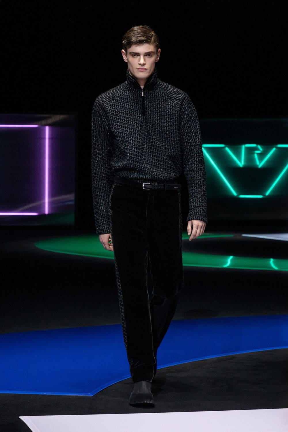 Emporio Armani Fall Winter 2021-2022 "In the mood for pop" by RUNWAY MAGAZINE