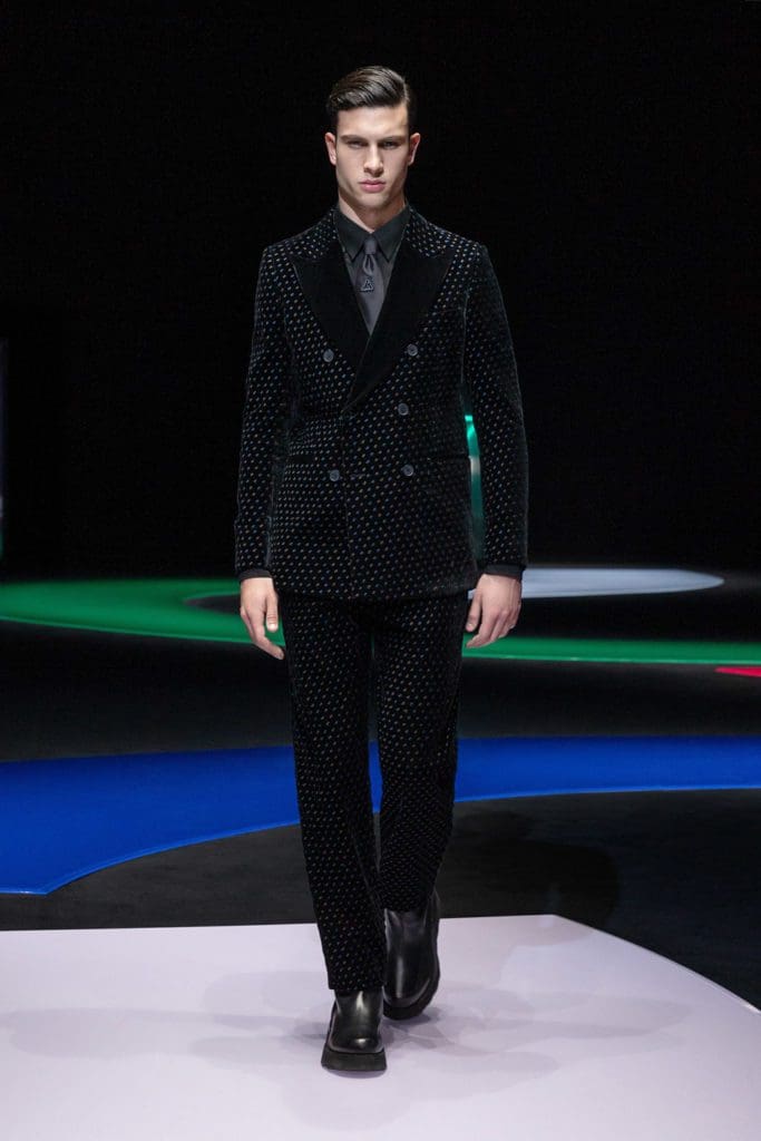 Emporio Armani Fall Winter 2021-2022 "In the mood for pop" by RUNWAY MAGAZINE