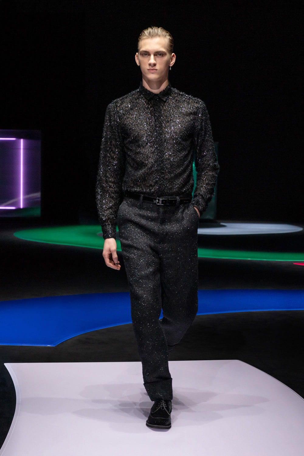 Emporio Armani Fall Winter 2021-2022 "In the mood for pop" by RUNWAY MAGAZINE