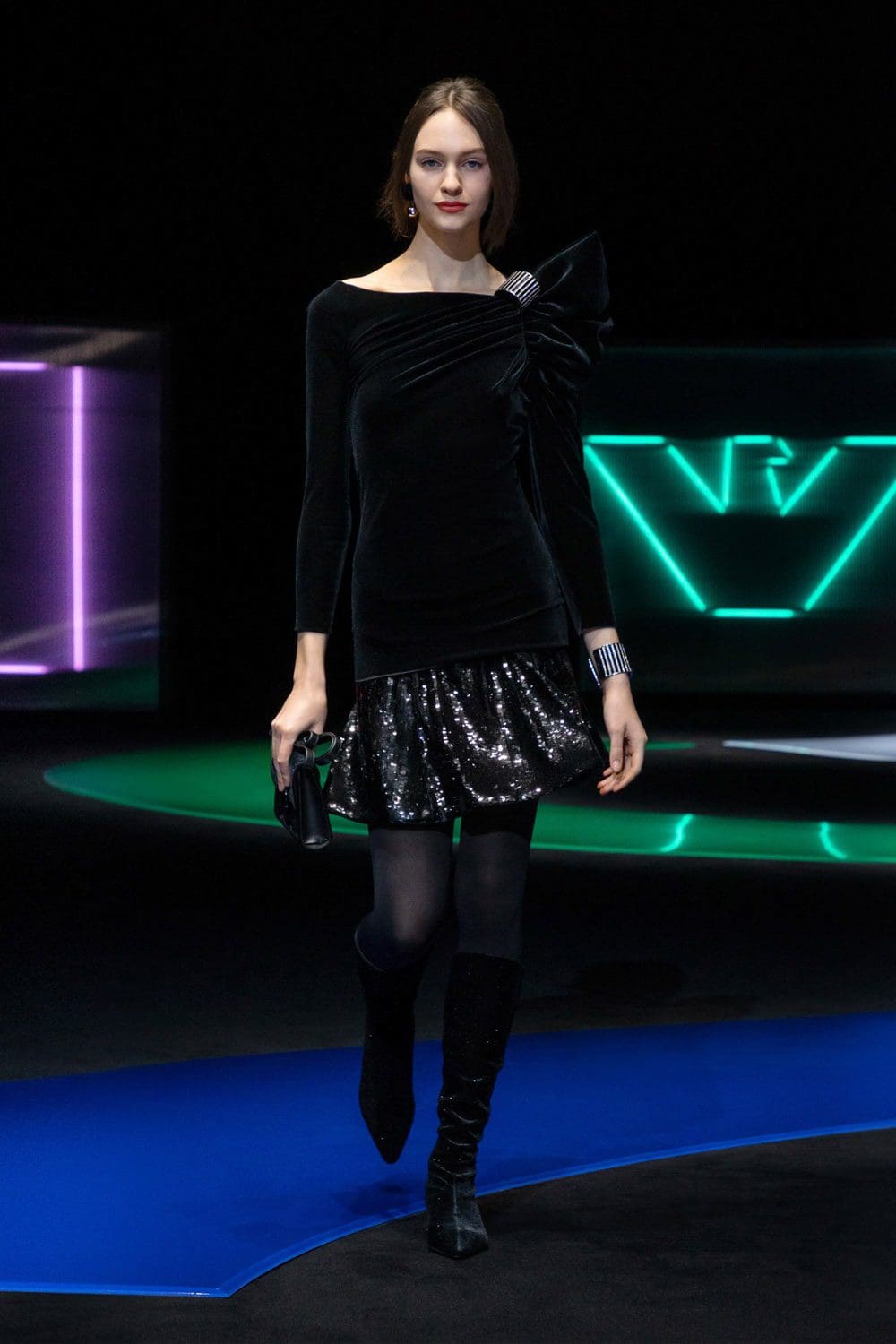 Emporio Armani Fall Winter 2021-2022 "In the mood for pop" by RUNWAY MAGAZINE