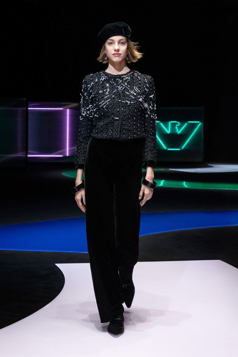 Emporio Armani Fall Winter 2021-2022 "In the mood for pop" by RUNWAY MAGAZINE