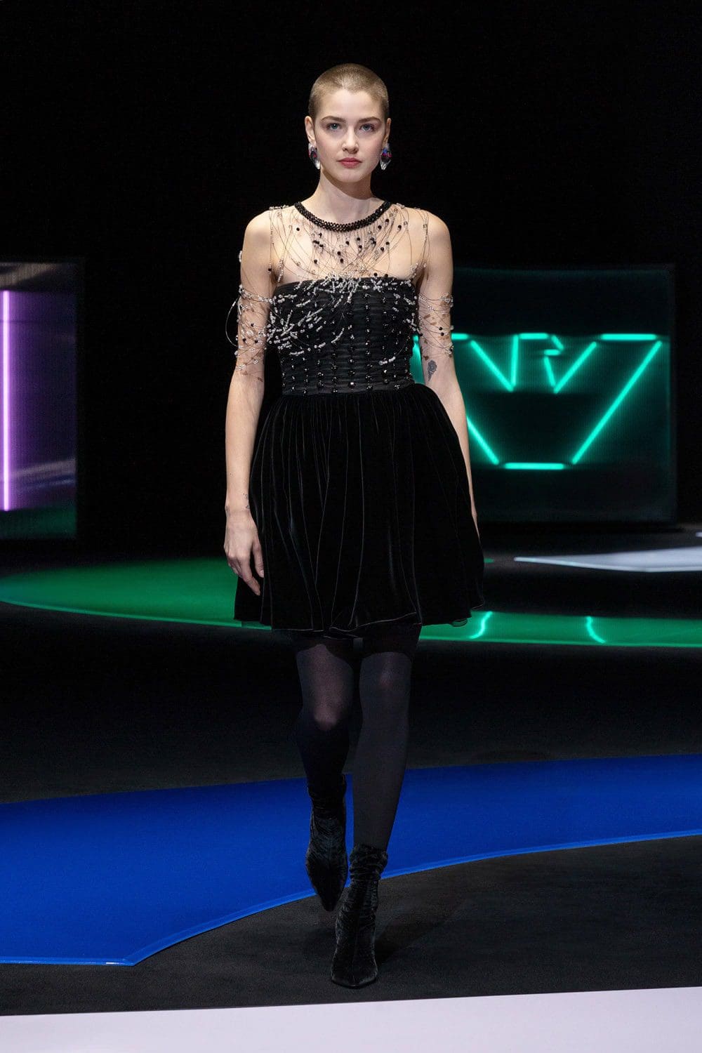 Emporio Armani Fall Winter 2021-2022 "In the mood for pop" by RUNWAY MAGAZINE