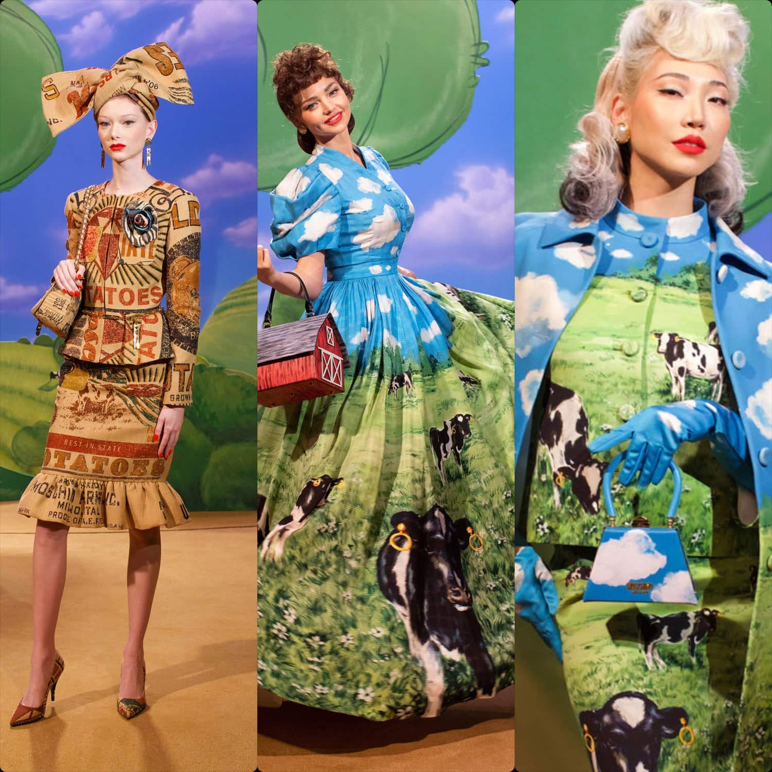 モスキーノ秋2021年-2022年 RUNWAY マガジン