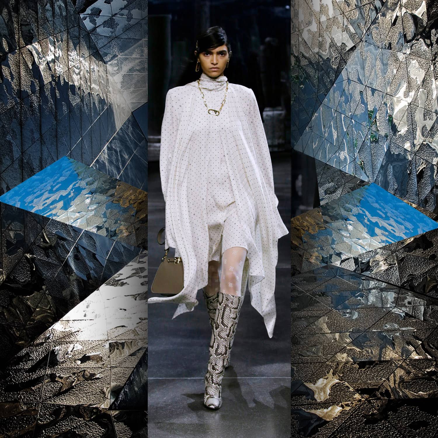 Fendi Fall 2021-2022 by RUNWAY MAGAZINE