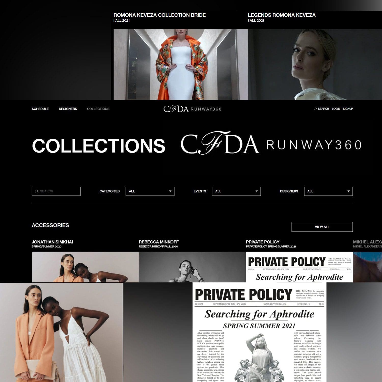 CFDA Runway360 by RUNWAY MAGAZINE