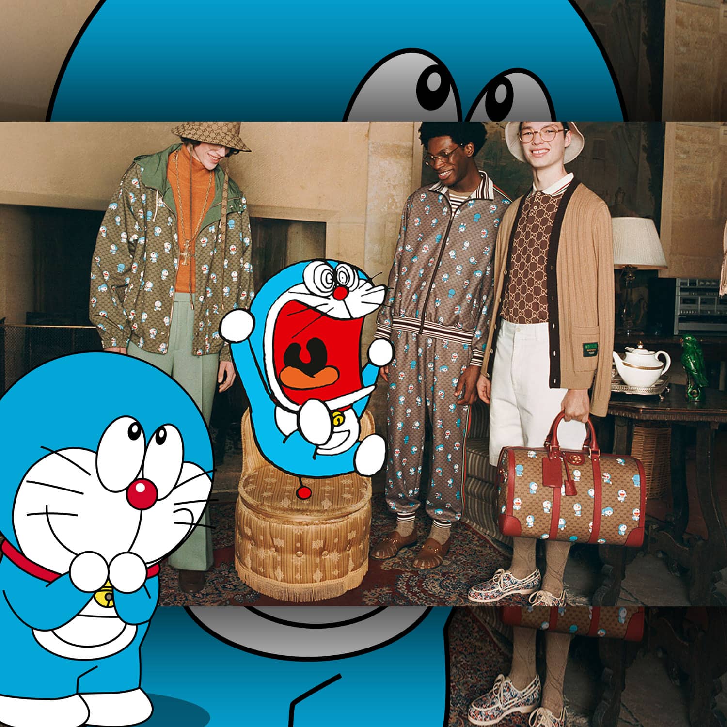 Gucci x Doraemon Kapselsammlung 2021 von RUNWAY MAGAZIN