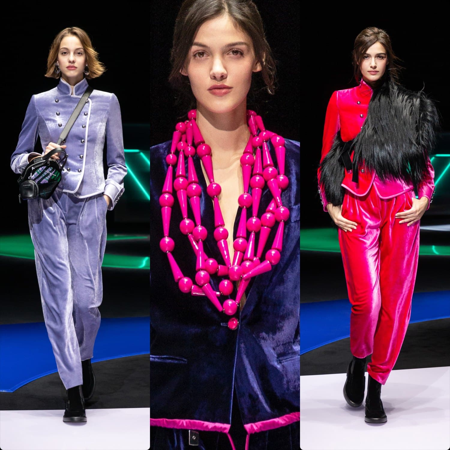 Emporio Armani Fall Winter 2021-2022 "In the mood for pop" by RUNWAY MAGAZINE