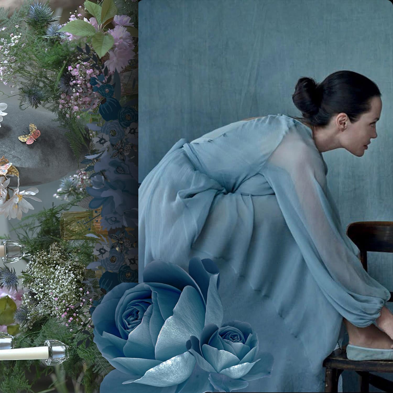 安吉丽娜·朱莉(Angelina Jolie)身穿路易莎·贝卡里亚(Luisa Beccaria)。 《名利场》意大利封面故事。 彼得·林德伯格(Peter Lindbergh)摄