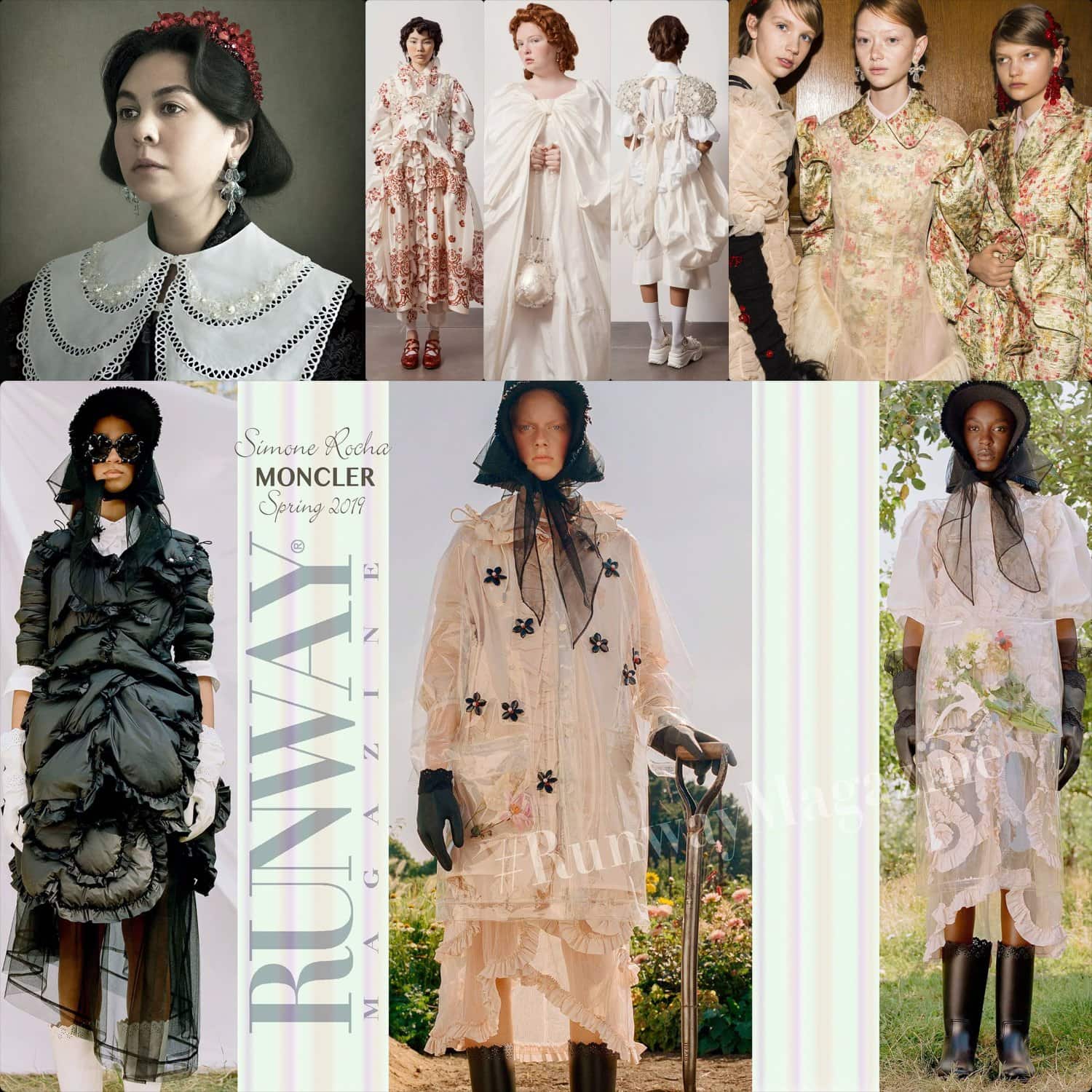 Collections de la créatrice Simone Rocha 2018-2020