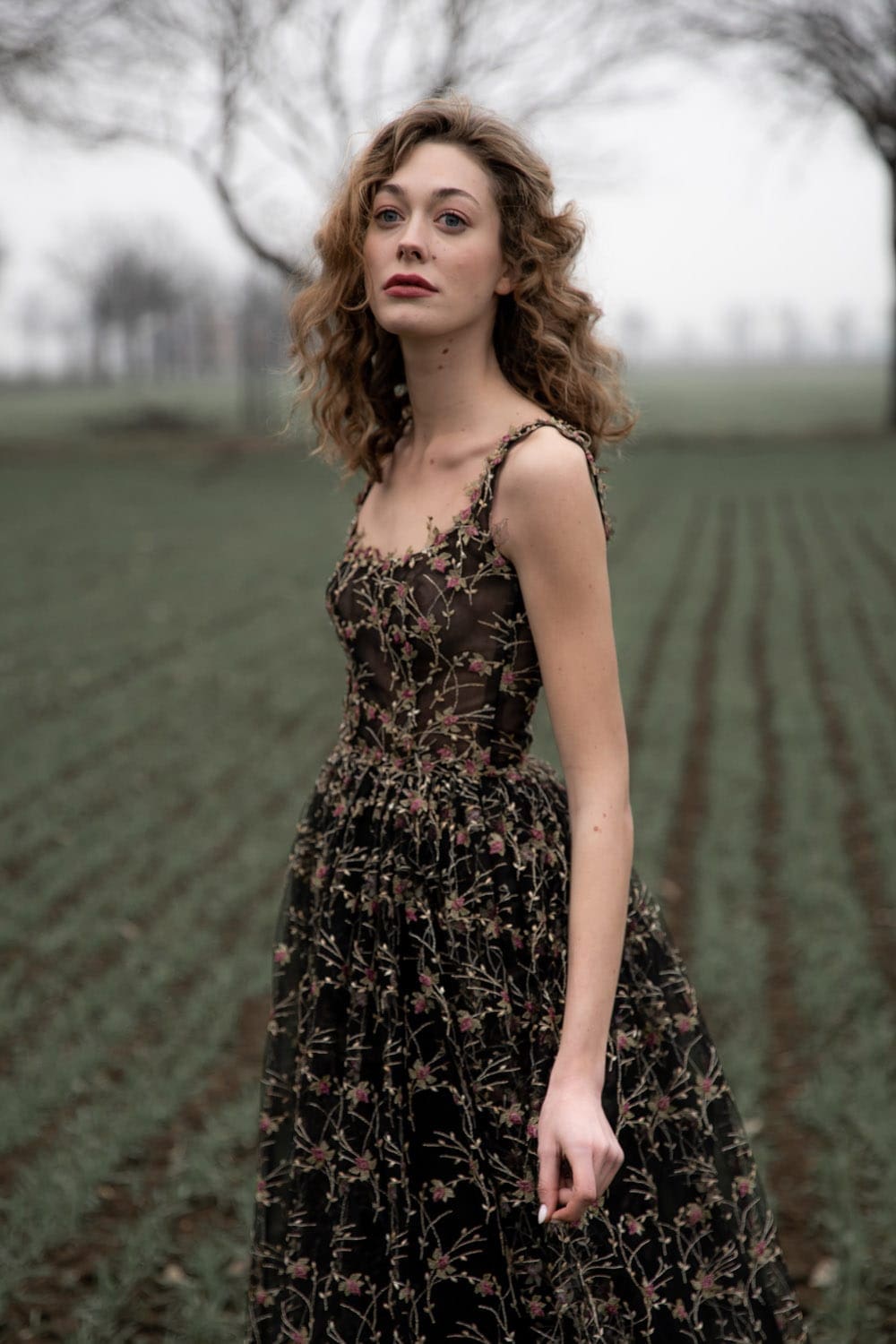 路易莎·贝卡里亚（Luisa Beccaria）秋冬2021-2022米兰by RUNWAY 杂志