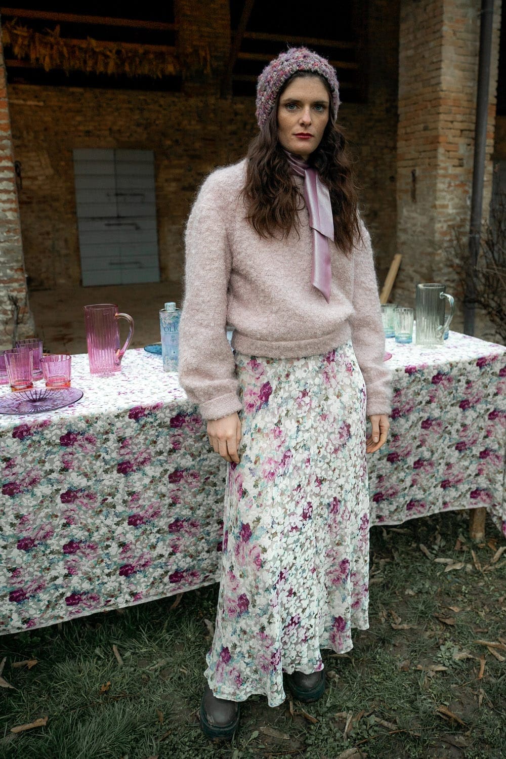 路易莎·贝卡里亚（Luisa Beccaria）秋冬2021-2022米兰by RUNWAY 杂志