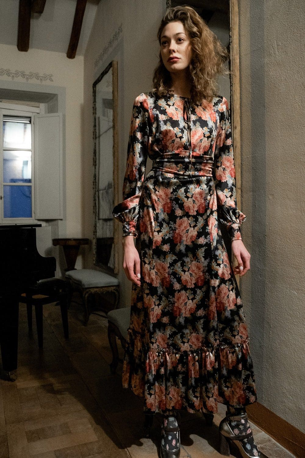 路易莎·贝卡里亚（Luisa Beccaria）秋冬2021-2022米兰by RUNWAY 杂志