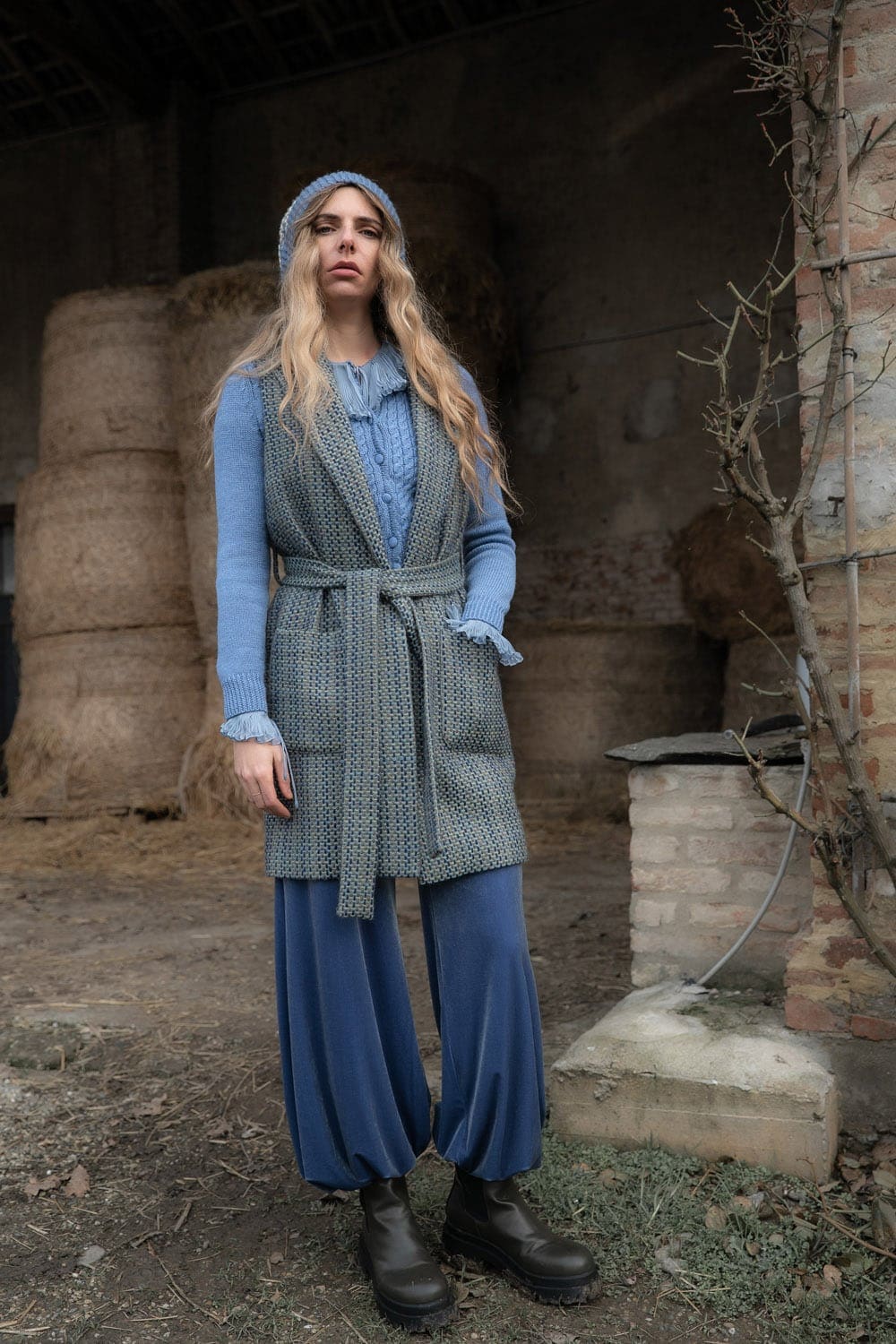 路易莎·贝卡里亚（Luisa Beccaria）秋冬2021-2022米兰by RUNWAY 杂志