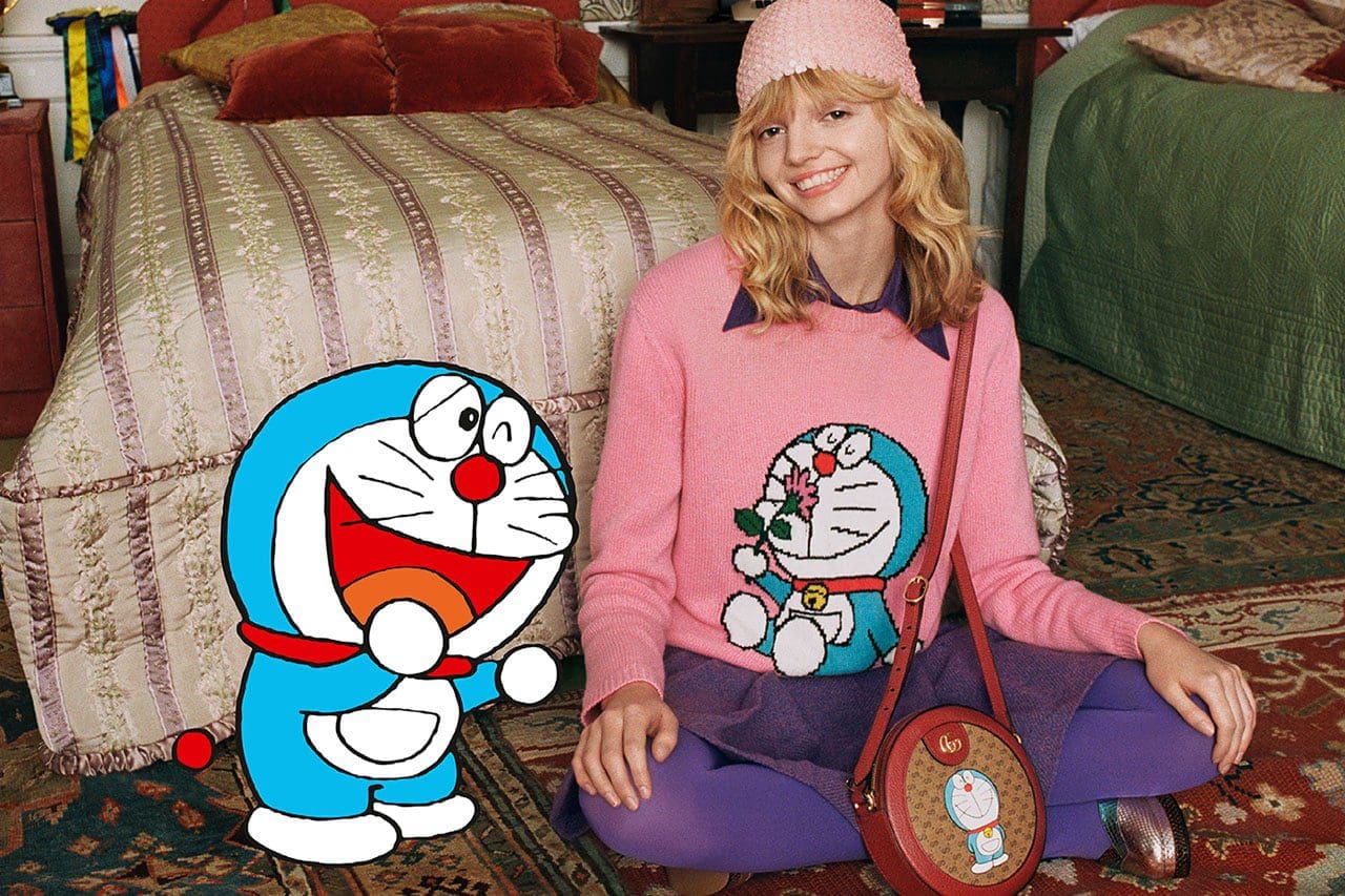 Gucci x Doraemon Kapselsammlung von RUNWAY MAGAZIN
