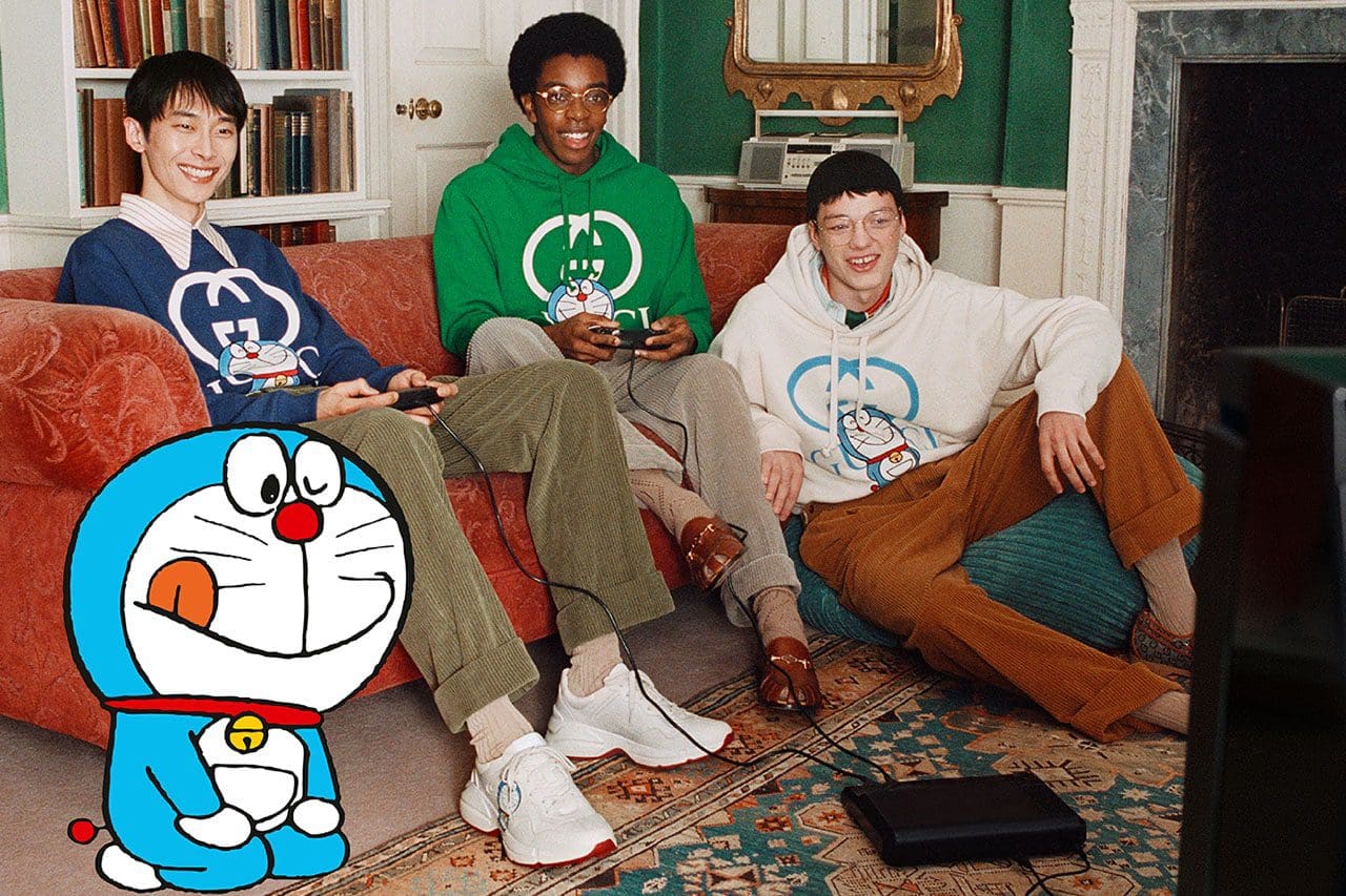 Gucci x Doraemon Kapselsammlung von RUNWAY MAGAZIN