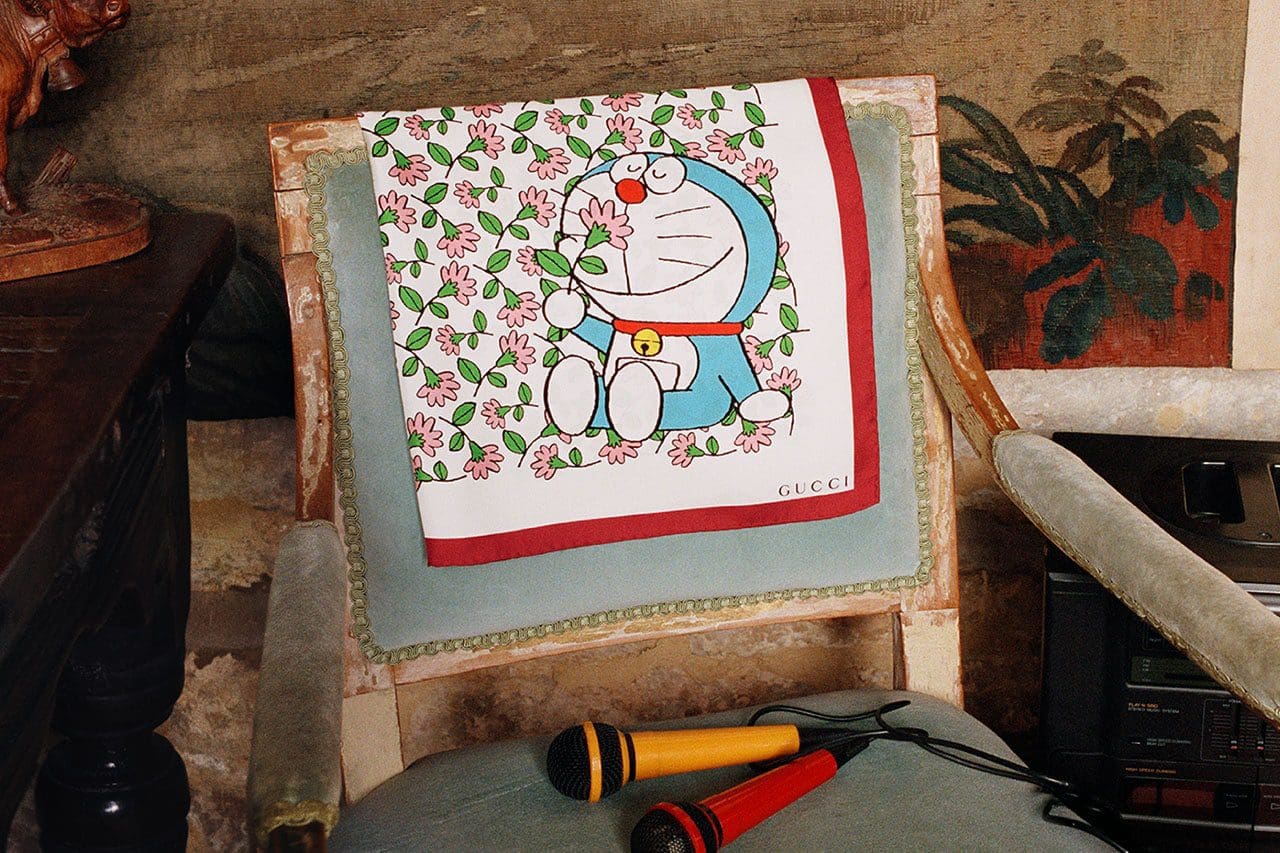Gucci x Doraemon Kapselsammlung von RUNWAY MAGAZIN