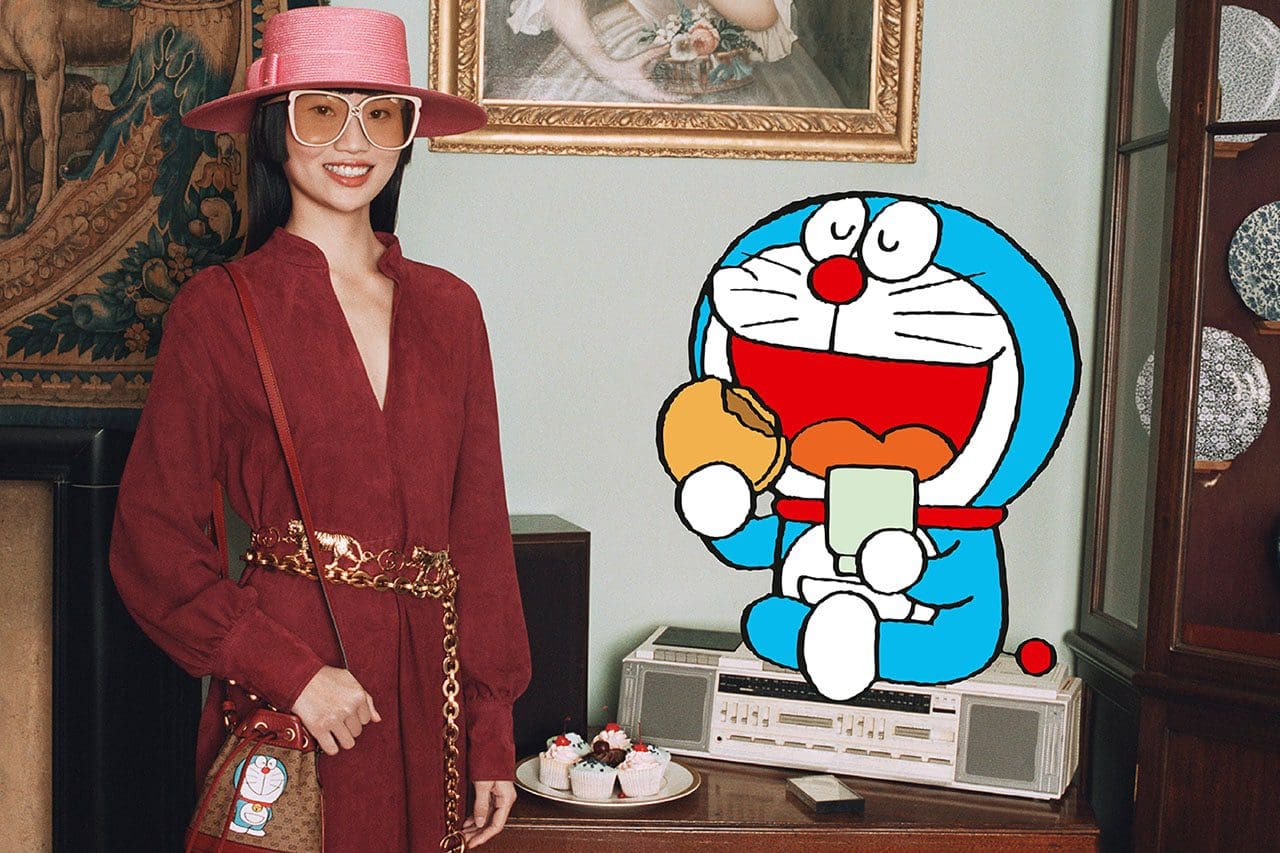 Gucci x Doraemon Kapselsammlung von RUNWAY MAGAZIN