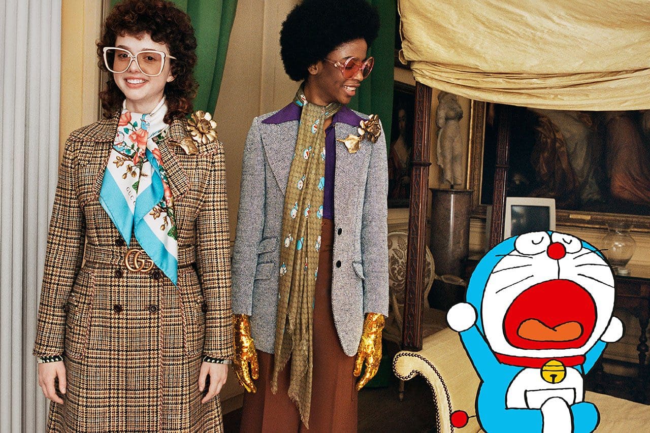 Gucci x Doraemon Kapselsammlung von RUNWAY MAGAZIN