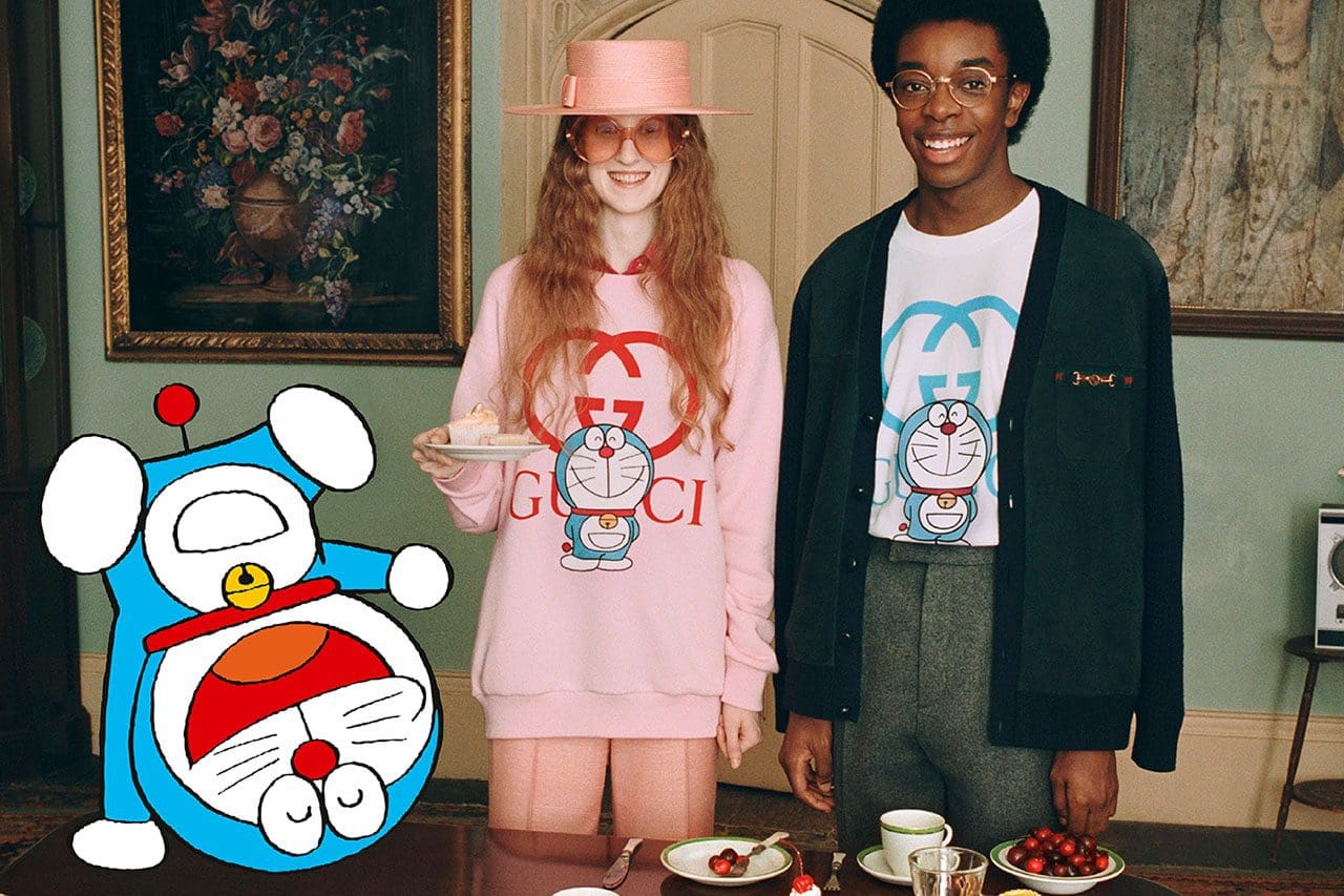 Gucci x Doraemon Kapselsammlung von RUNWAY MAGAZIN
