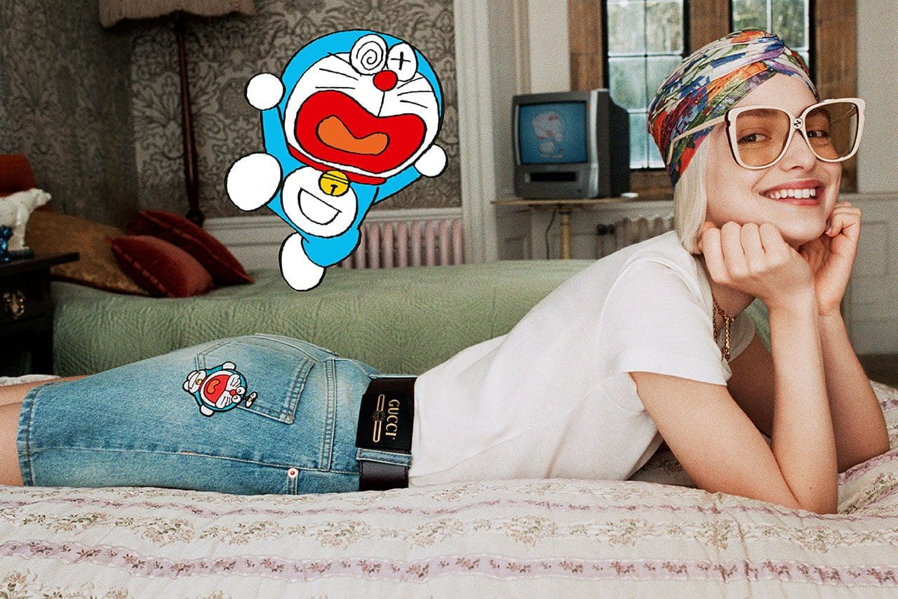 Gucci x Doraemon Kapselsammlung von RUNWAY MAGAZIN