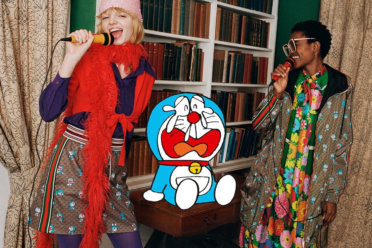 Gucci x Doraemon Kapselsammlung von RUNWAY MAGAZIN