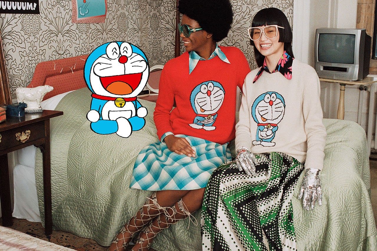 Gucci x Doraemon Kapselsammlung von RUNWAY MAGAZIN