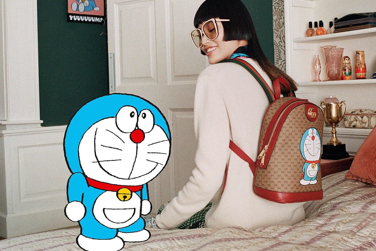 Gucci x Doraemon Kapselsammlung von RUNWAY MAGAZIN