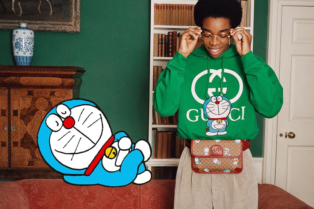 Gucci x Doraemon Kapselsammlung von RUNWAY MAGAZIN