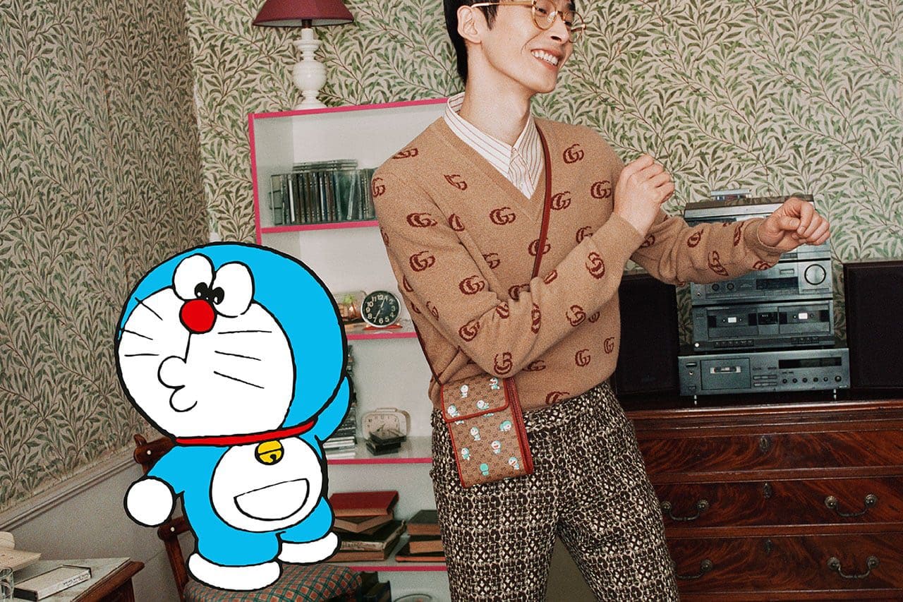 Gucci x Doraemon Kapselsammlung von RUNWAY MAGAZIN