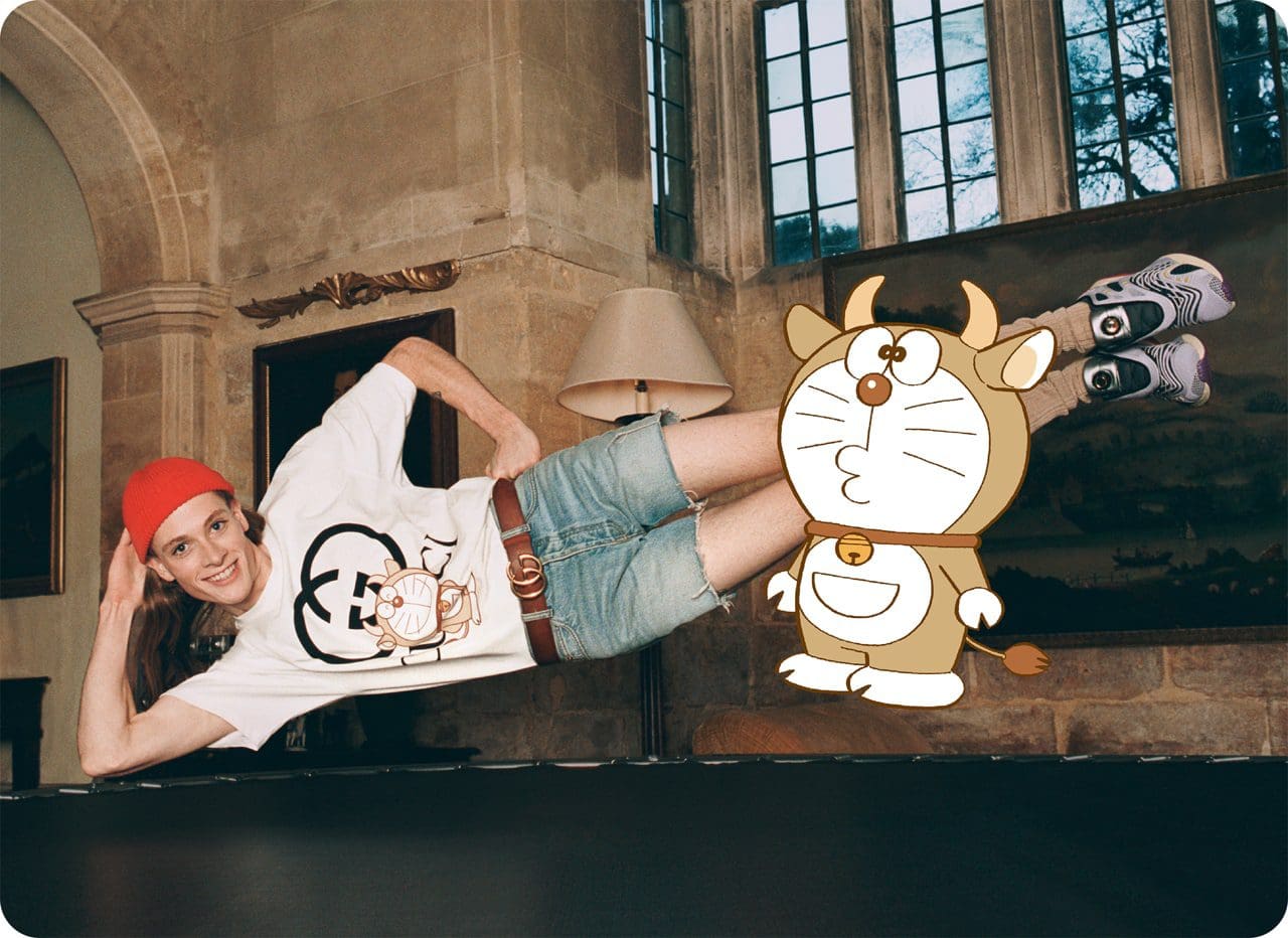 Gucci x Doraemon Kapselsammlung von RUNWAY MAGAZIN