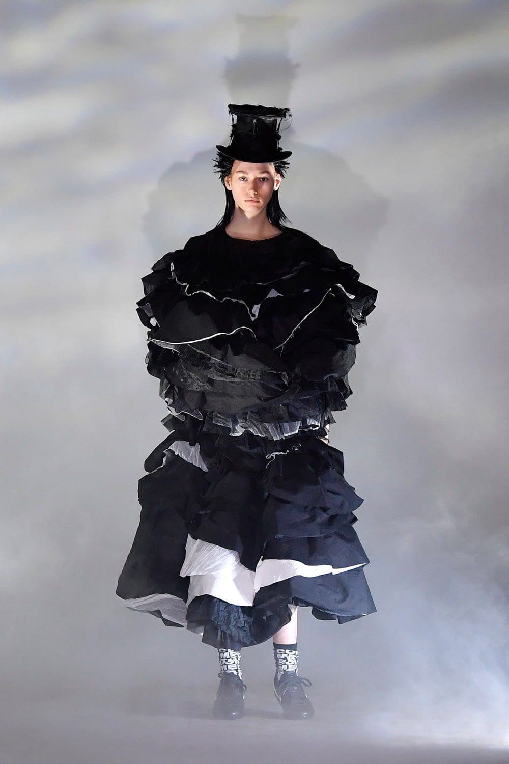 Comme des Garçons Automne Hiver 2021-2022 par RUNWAY MAGAZINE