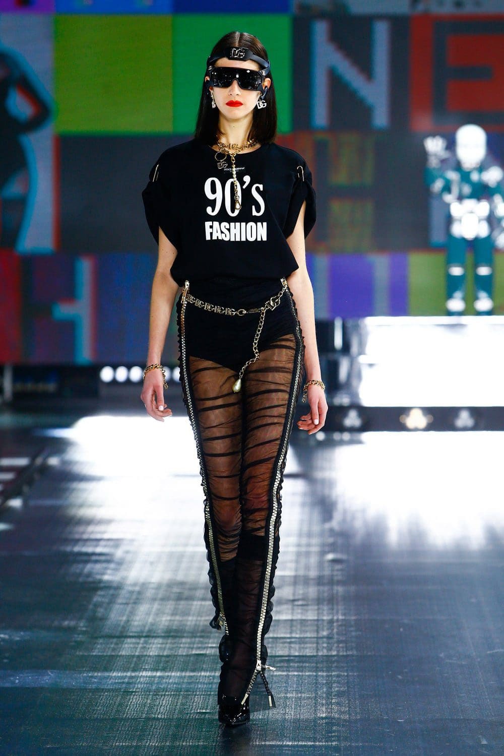 Dolce Gabbana Automne Hiver 2021-2022 par RUNWAY MAGAZINE