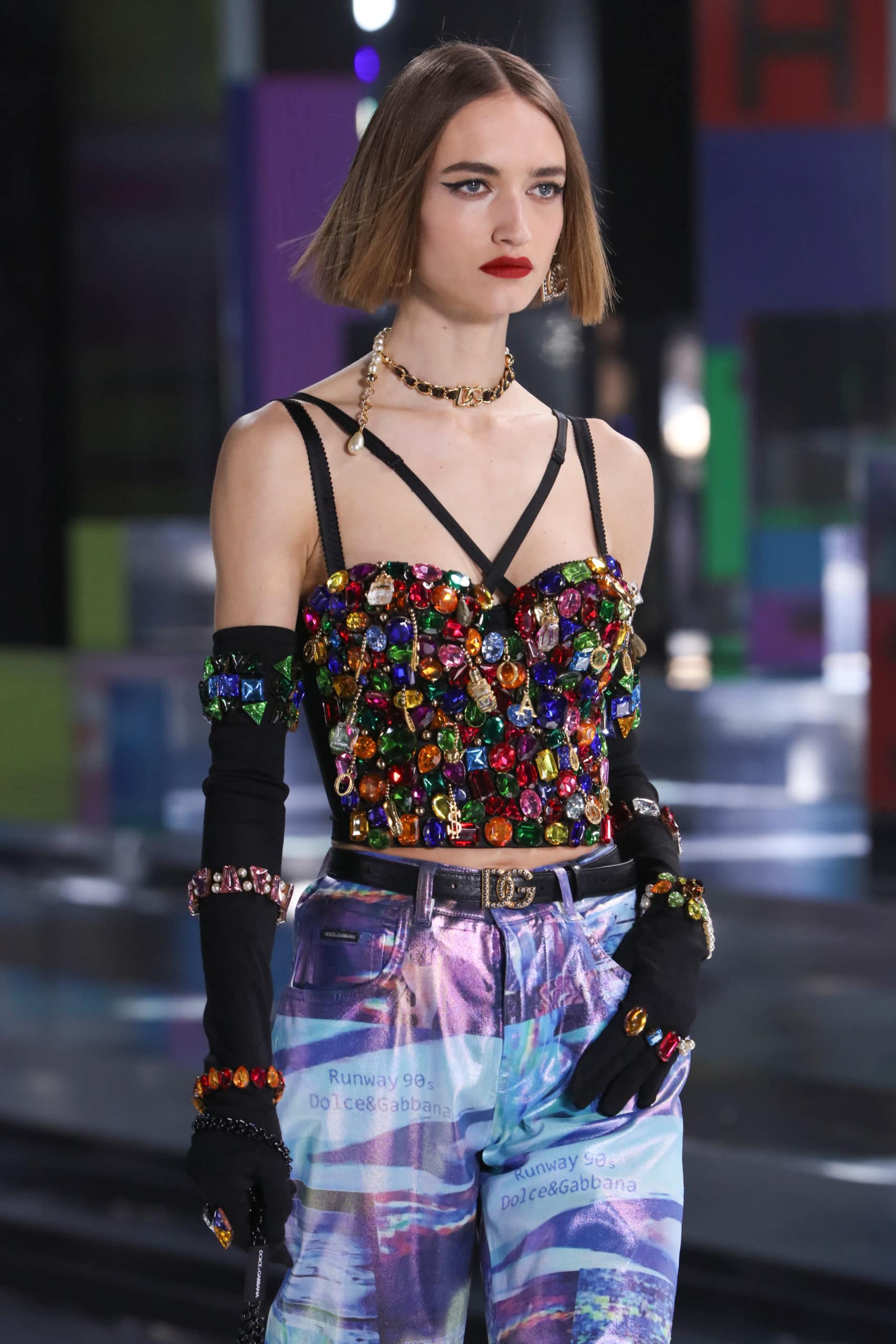 Dolce Gabbana Automne Hiver 2021-2022 par RUNWAY MAGAZINE