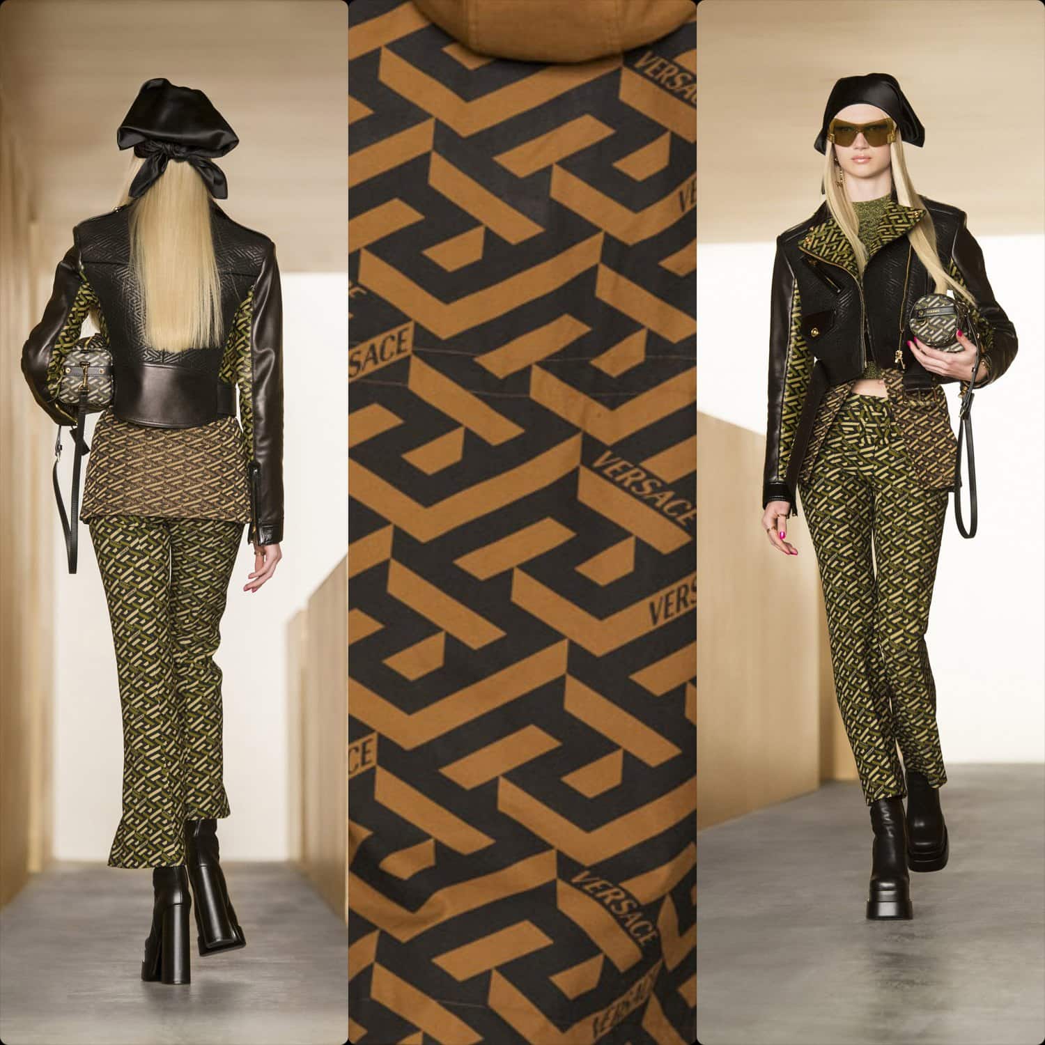 Versace Fall Winter 2021-2022 Paris by RUNWAY MAGAZINE