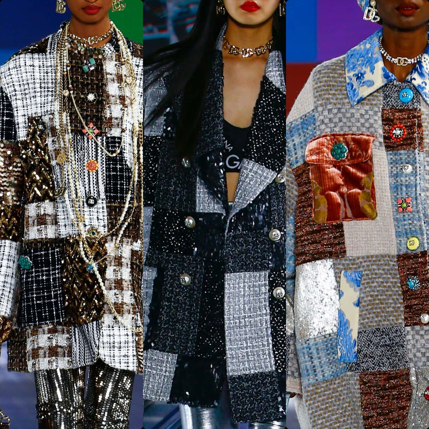 Dolce Gabbana Automne Hiver 2021-2022 par RUNWAY MAGAZINE