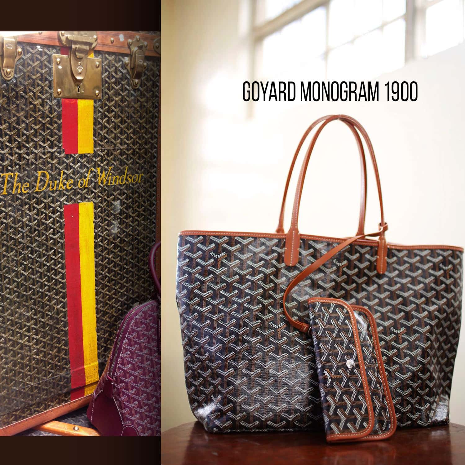 Histoire du monogramme Goyard par RUNWAY MAGAZINE