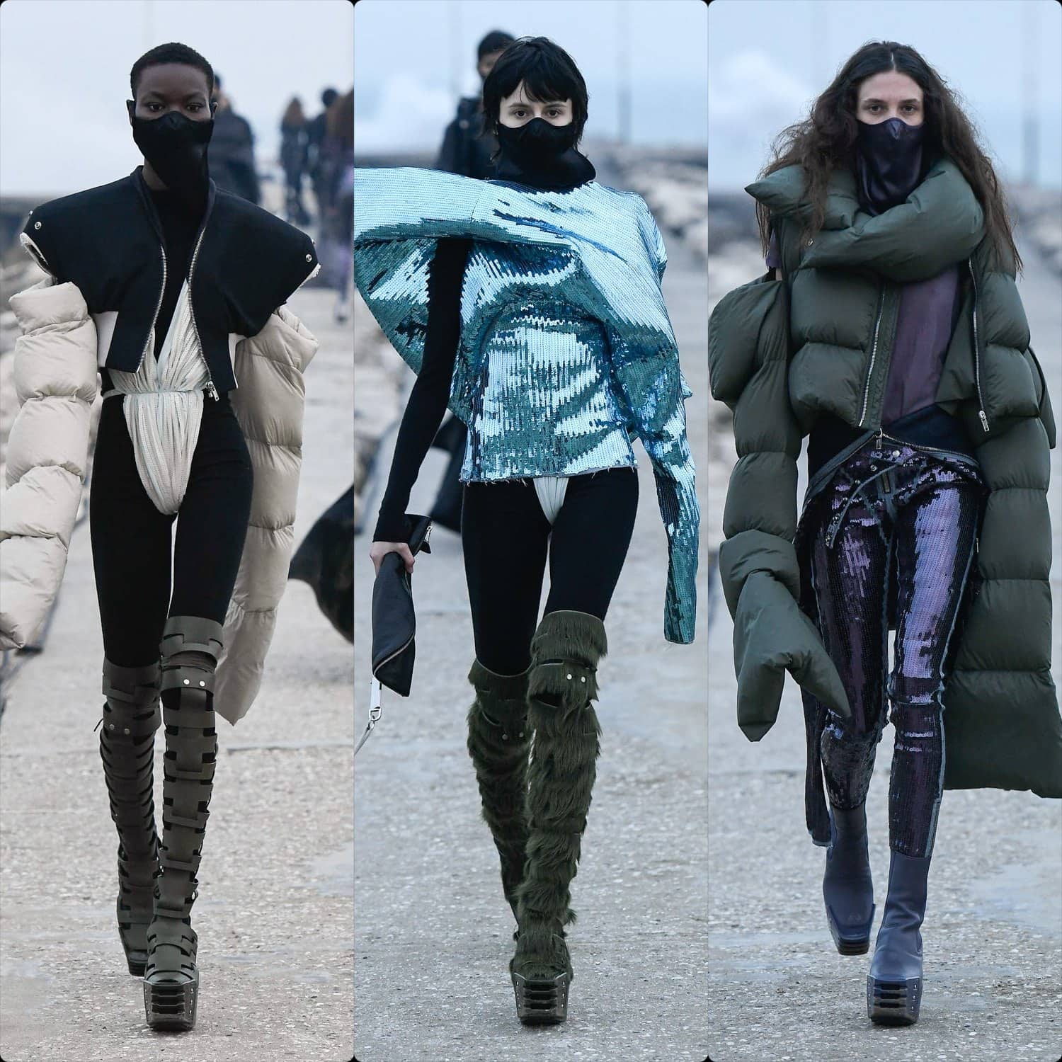 Rick Owens Fall Winter 2021-2022 by RUNWAY MAGAZINE