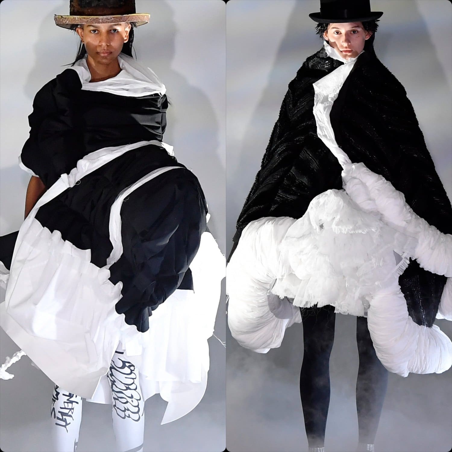 Comme des Garçons Automne Hiver 2021-2022 par RUNWAY MAGAZINE