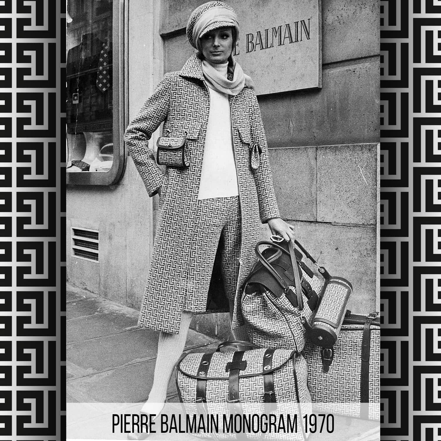 Histoire du monogramme Pierre Balmain par RUNWAY MAGAZINE
