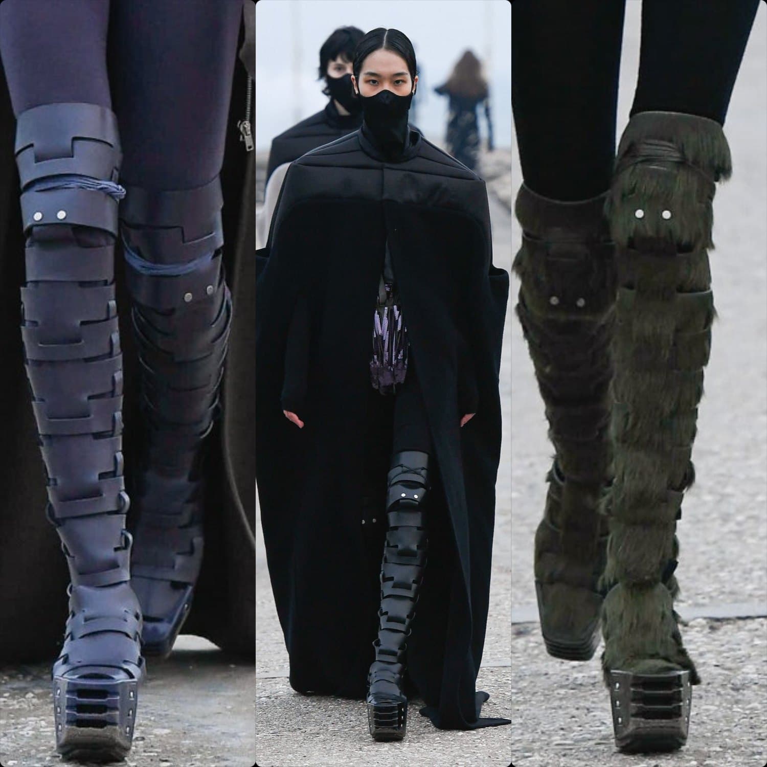 Rick Owens Fall Winter 2021-2022 by RUNWAY MAGAZINE