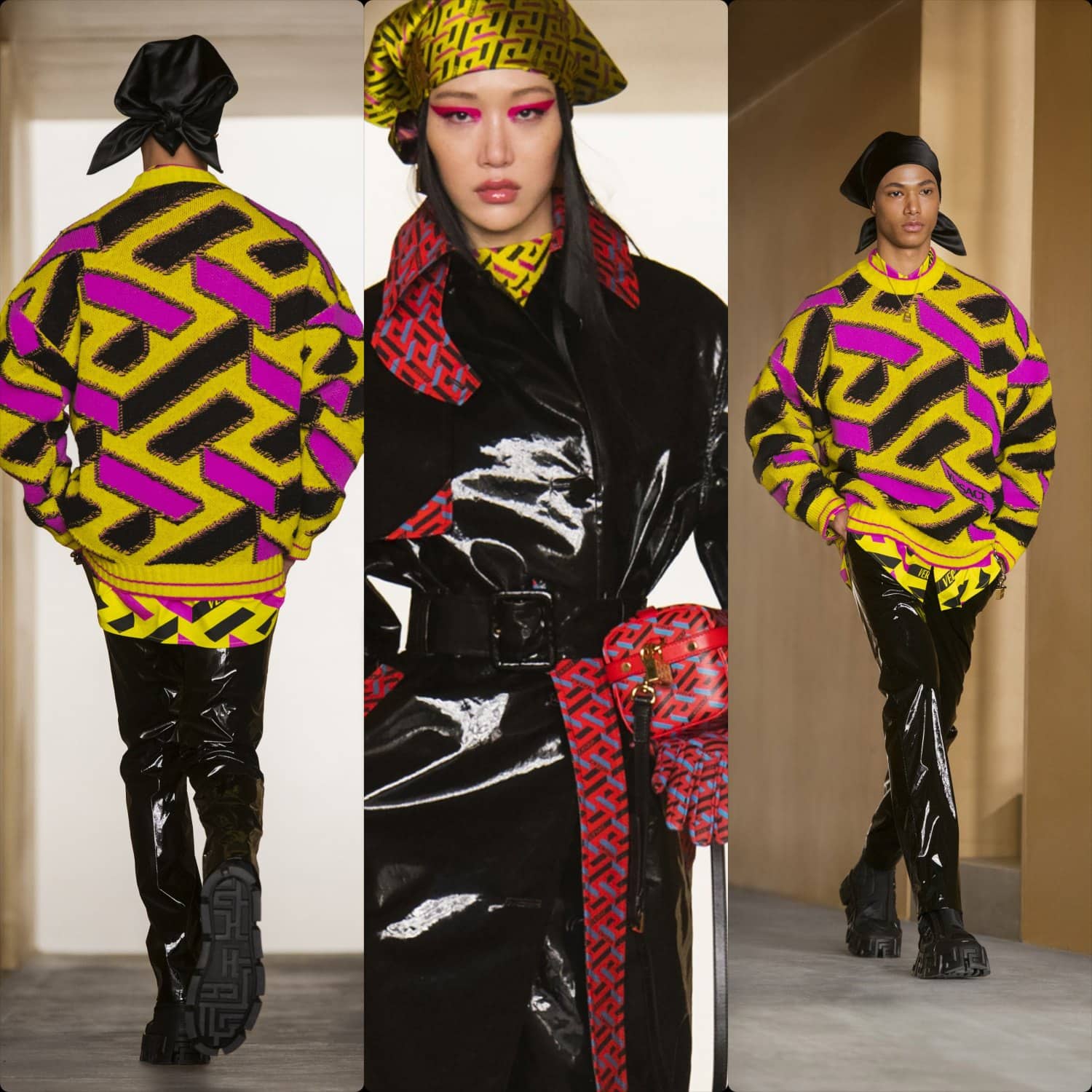 Versace Fall Winter 2021-2022 Paris by RUNWAY MAGAZINE