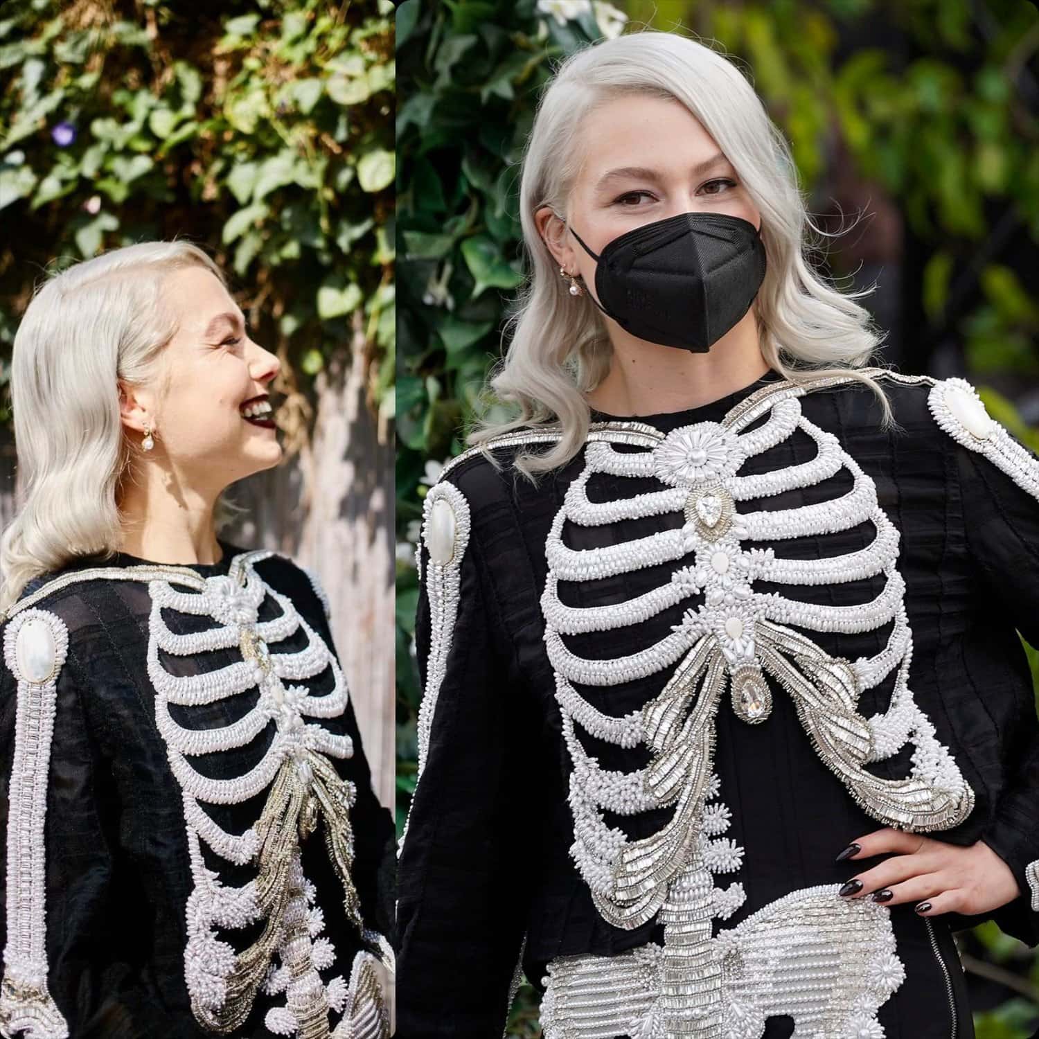 汤姆·布朗(Thom Browne)的菲比·布里杰斯(Phoebe Bridgers)在2021年格莱美奖上获 RUNWAY 杂志