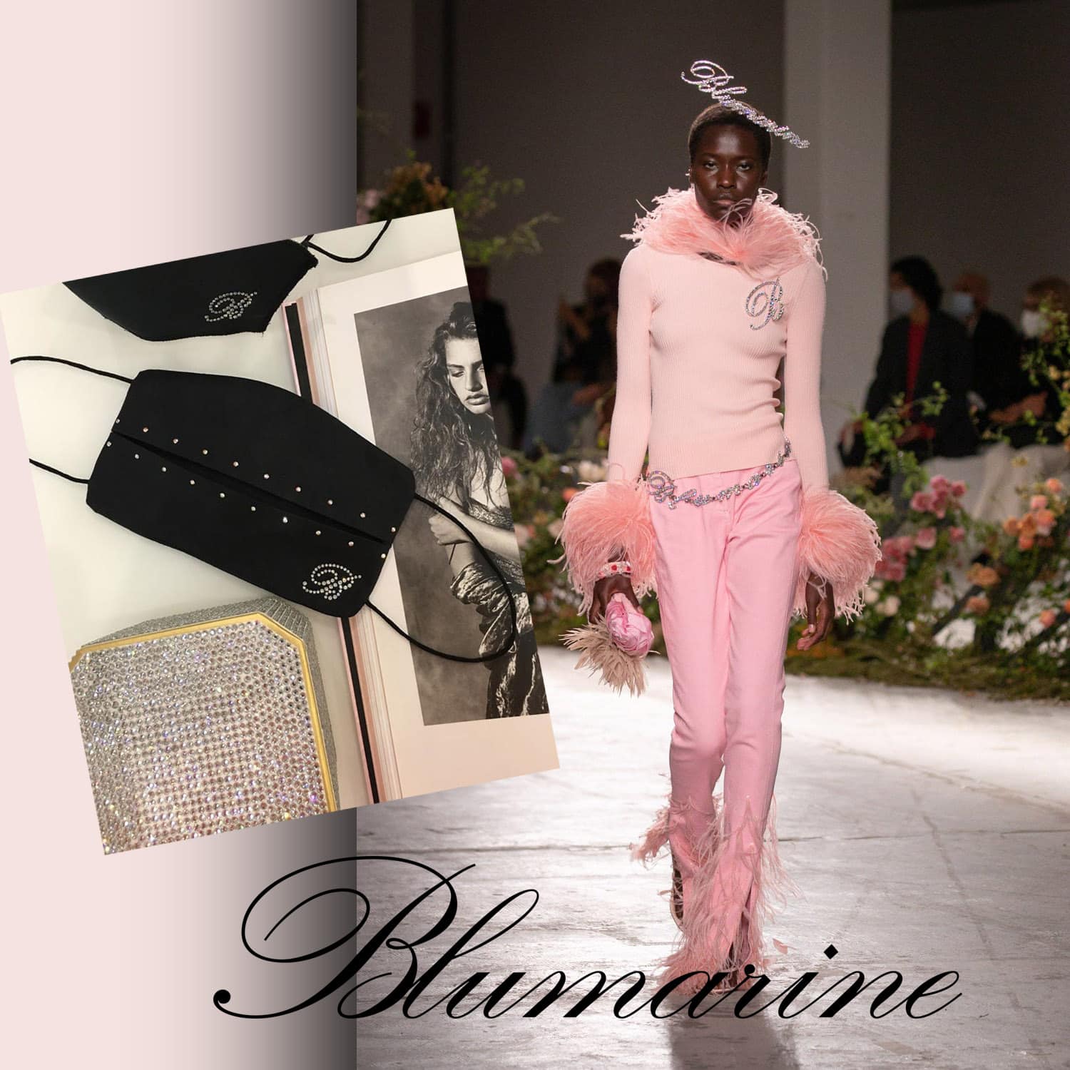 Blumarineプロテクティブフェイスマスク2021by RUNWAY マガジン