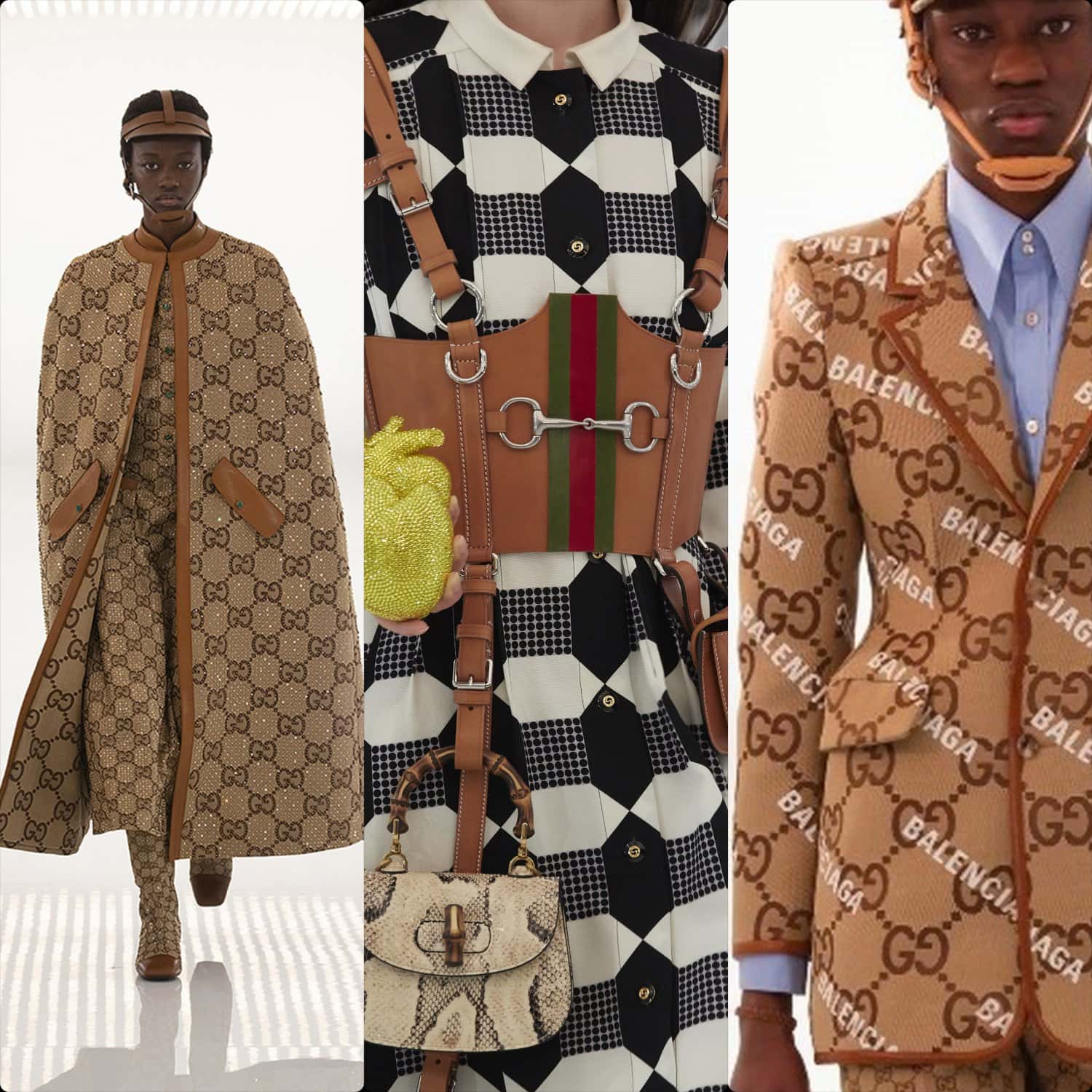Gucci x Balenciaga 100 years Anniversary - Fall 2021-2022 by RUNWAY MAGAZINE