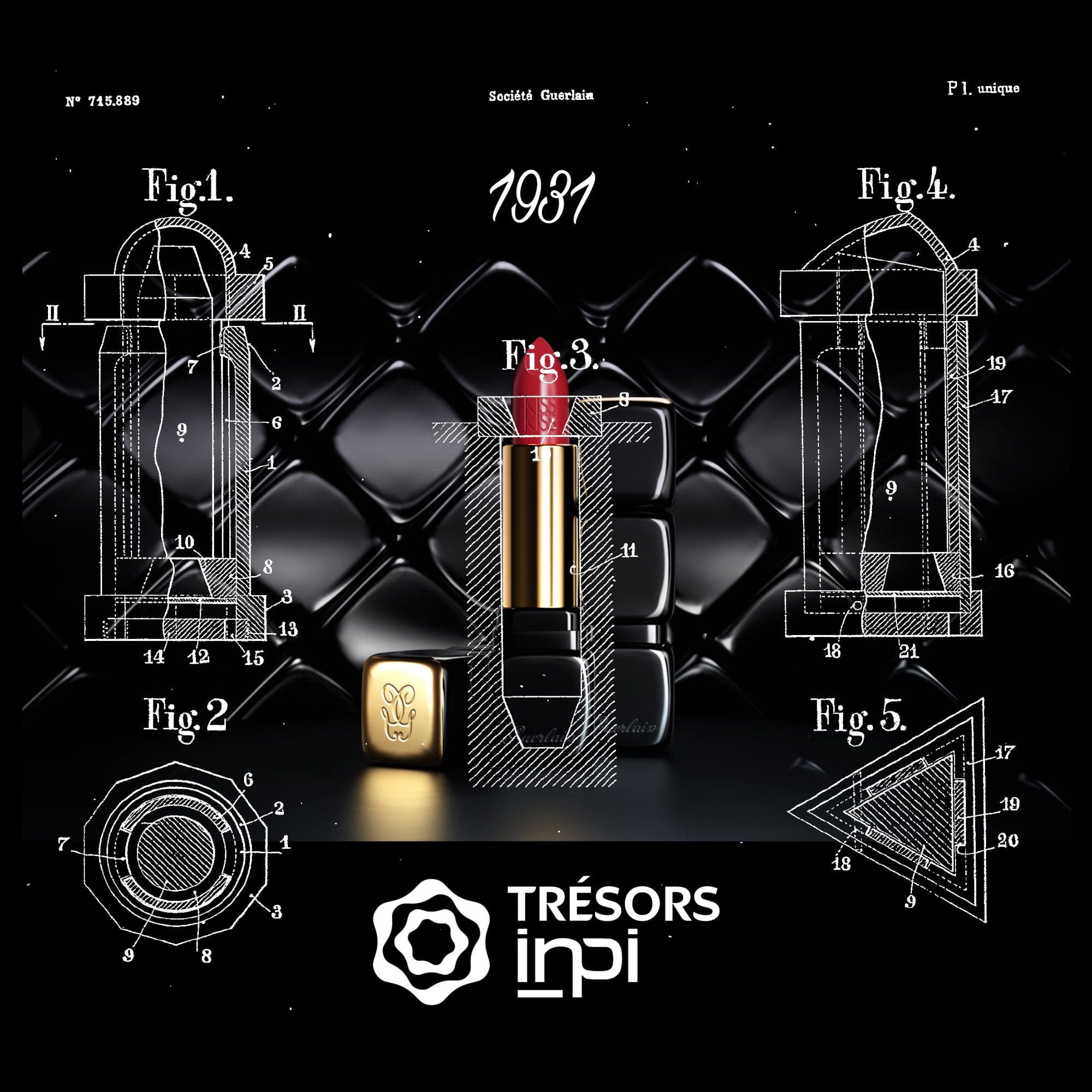 L'azienda Guerlain ha depositato il brevetto per il rossetto 1931 - Tresors INPI di RUNWAY MAGAZINE